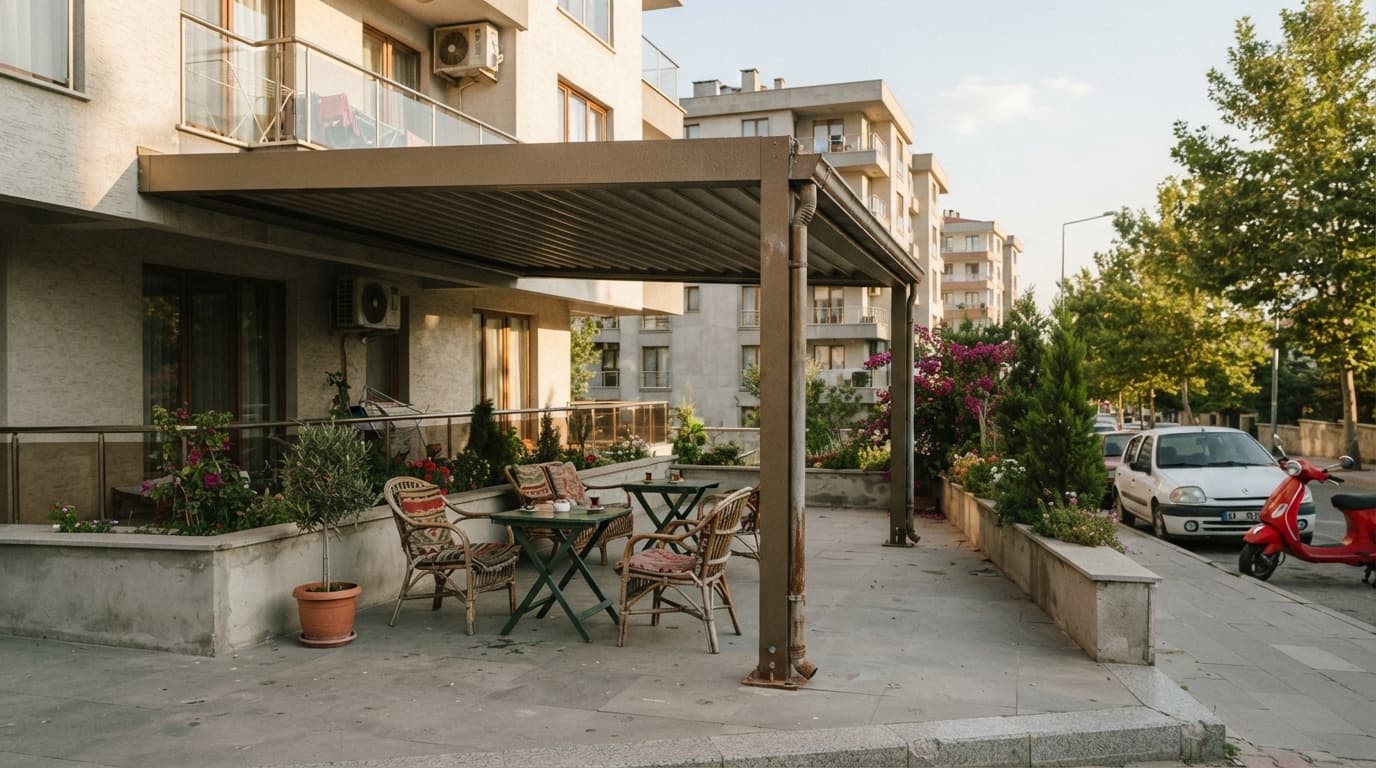 İzmir Bioklimatik Pergola uygulama görseli 3