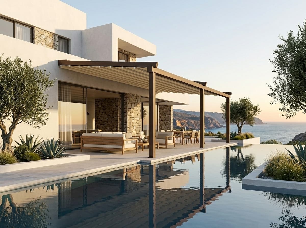 İzmir Otomatik Pergola uygulama görseli 3