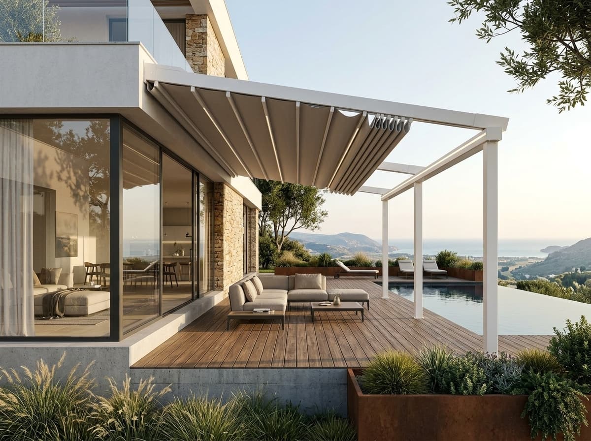 İzmir Otomatik Pergola uygulaması